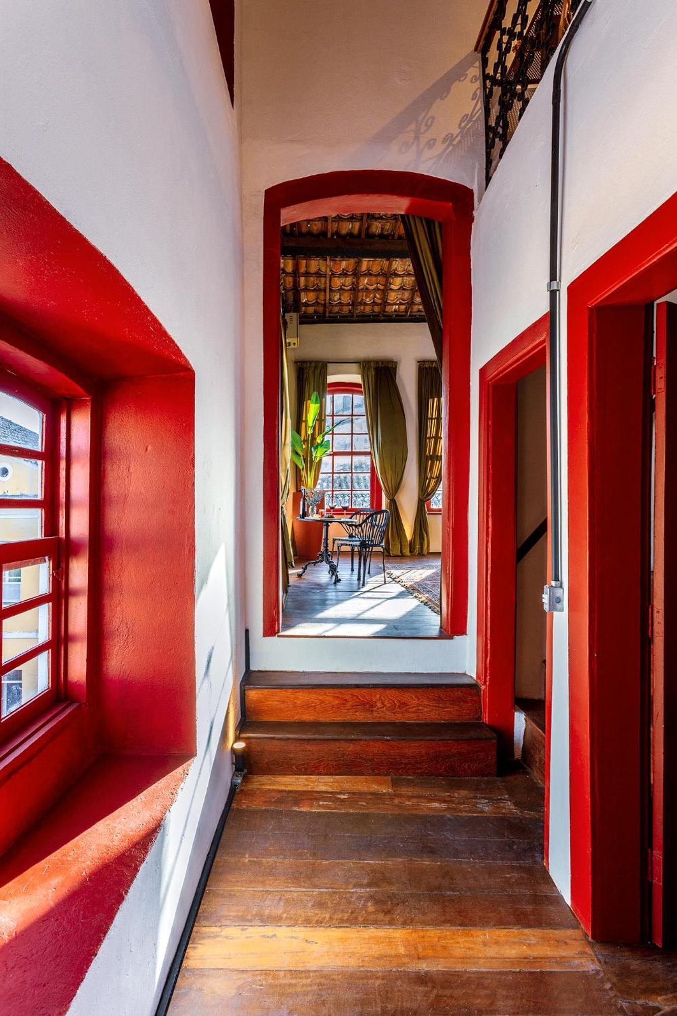 サルバドールCasa Do Alto - Excentrica Boutique I Banheira Vitoriana I Pelourinhoアパートメント エクステリア 写真