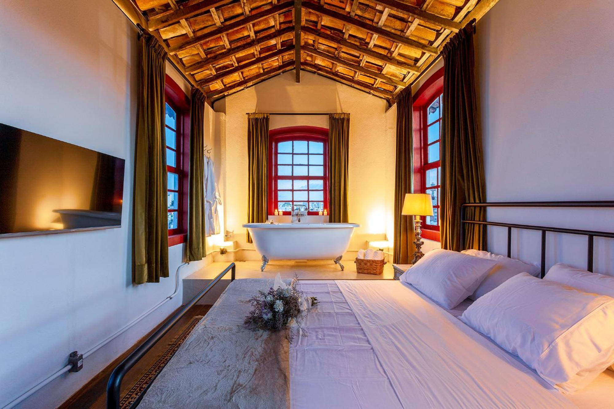 サルバドールCasa Do Alto - Excentrica Boutique I Banheira Vitoriana I Pelourinhoアパートメント エクステリア 写真