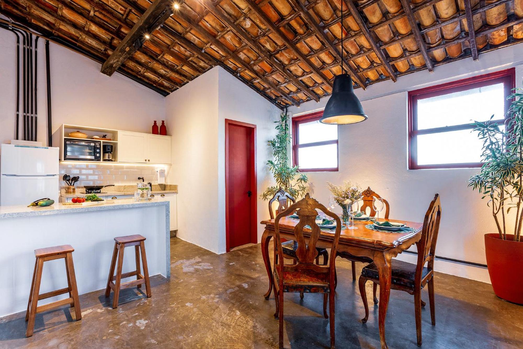 サルバドールCasa Do Alto - Excentrica Boutique I Banheira Vitoriana I Pelourinhoアパートメント エクステリア 写真